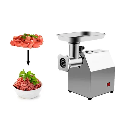 Stainless Steel Commercial Meat Mincer, 150Kg Per Hour